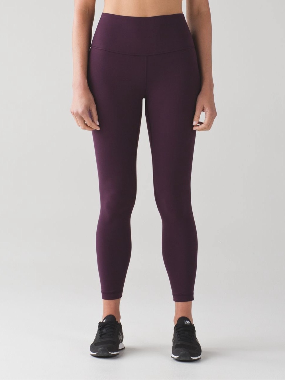 Lululemon align pant ii black cherry sz 6
